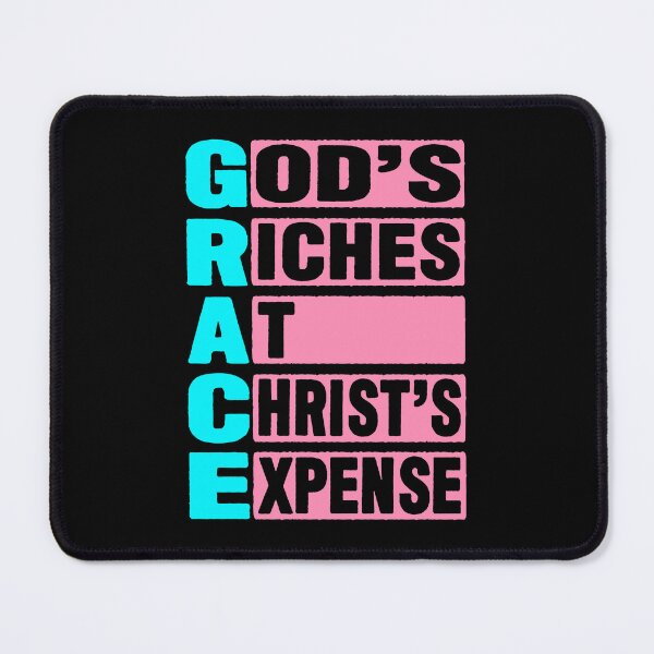 Item preview, GRACE - God's Riches At Christ's Expense designed and sold by plushism.