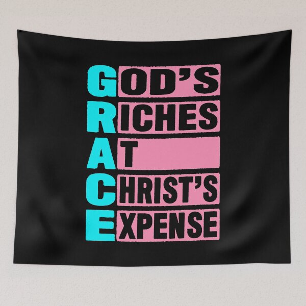 Item preview, GRACE - God's Riches At Christ's Expense designed and sold by plushism.