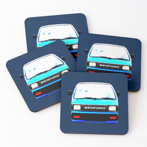 Item preview, Bedford Rascal 1980s classic microvan high contrast designed and sold by soitwouldseem.