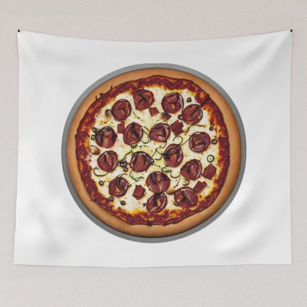 Item preview, Hot pizza - Cheesy Delight - Pizza Paradise designed and sold by WBP Mart.