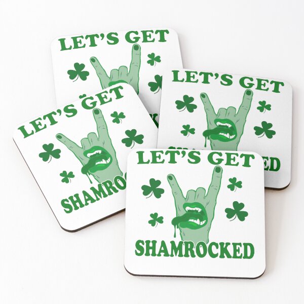 Item preview, Let's get Shamrocked Saint Patrick's Day Rock Lover designed and sold by Deco-Design.