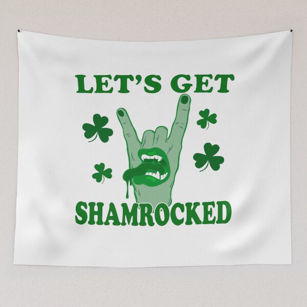 Item preview, Let's get Shamrocked Saint Patrick's Day Rock Lover designed and sold by Deco-Design.