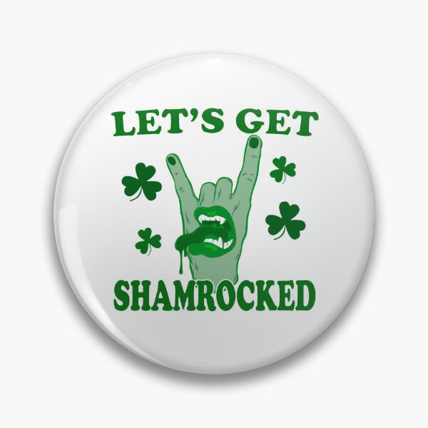 Item preview, Let's get Shamrocked Saint Patrick's Day Rock Lover designed and sold by Deco-Design.