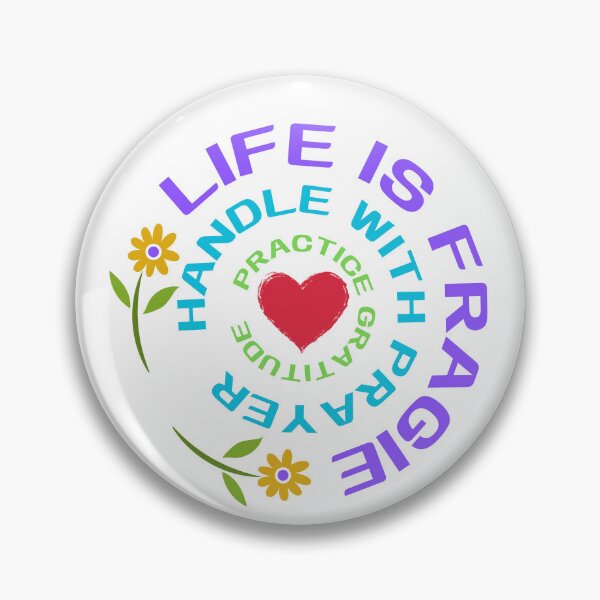 Item preview, Life Is Fragile Handle With Prayer designed and sold by cadillacmt.