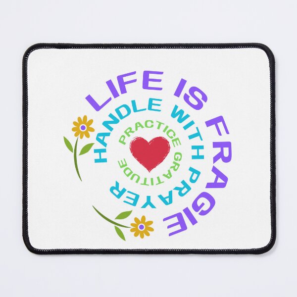 Item preview, Life Is Fragile Handle With Prayer designed and sold by cadillacmt.