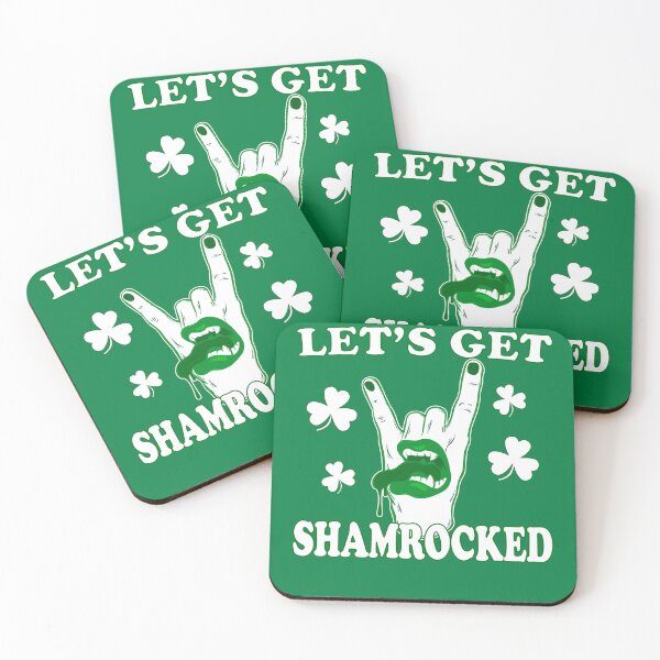 Item preview, Let's get Shamrocked Irish Rock Lover designed and sold by Deco-Design.
