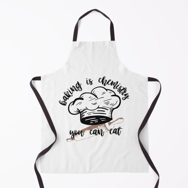 Vista previa del artículo con la obra «Hornear es química que puedes comer», diseñado y vendido por LadyHustle.