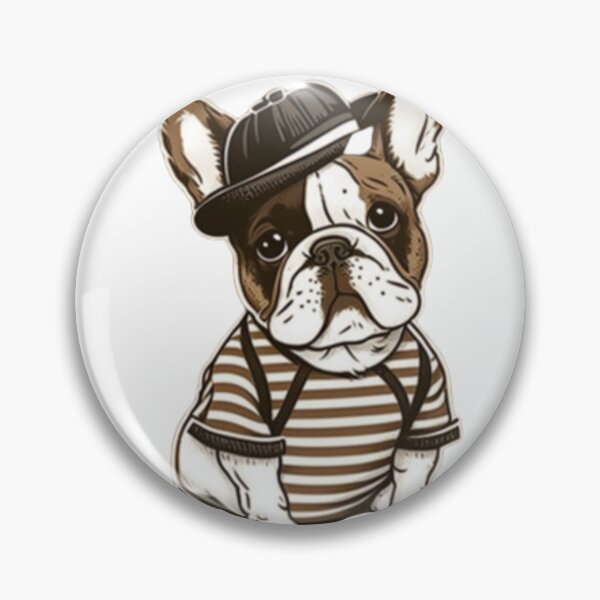 Artikelvorschau, Frenchie die Pantomime Französische Bulldogge entworfen und verkauft von PetsEnough.