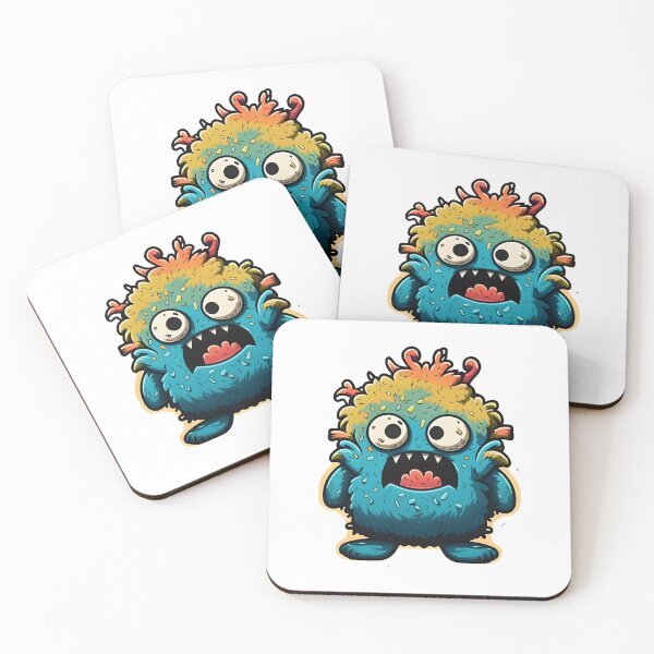 Item preview, Cute Crazy Monster Cartoon designed and sold by BHDesignCo.