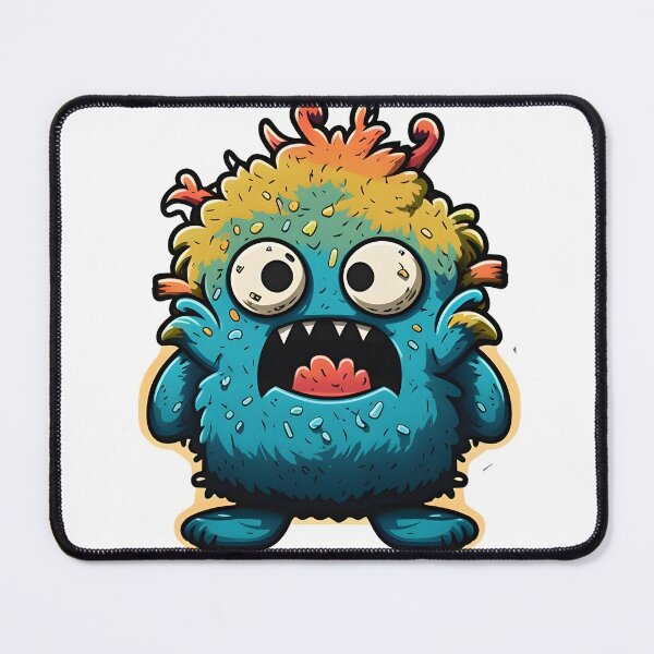 Item preview, Cute Crazy Monster Cartoon designed and sold by BHDesignCo.