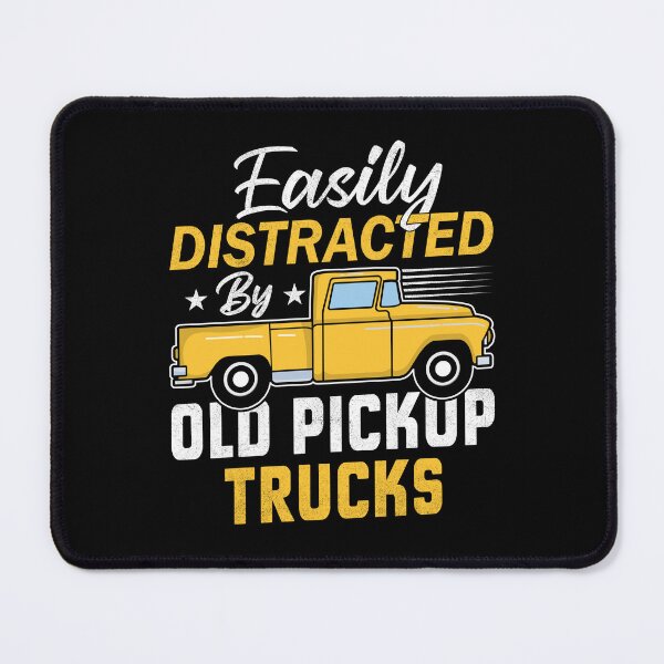 Item preview, Funny Easily Distracted By Old Pickup Trucks Classic Trucker designed and sold by Best Designer.