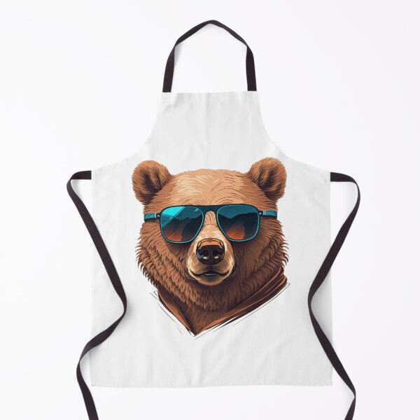 Item preview, Bear Wearing Sunglasses - Cute Animal Graphic designed and sold by JustSimpleUK.