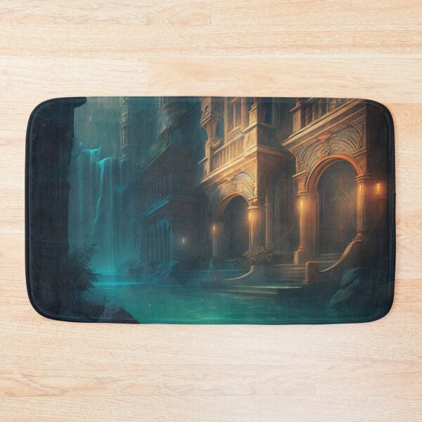 Item preview, The Lost City of Atlantis: A Digital Painting Depicting its Mysterious Fate designed and sold by oanaunciuleanu.