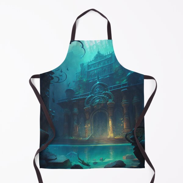 Item preview, The Lost City of Atlantis: A Digital Painting Depicting its Mysterious Fate designed and sold by oanaunciuleanu.