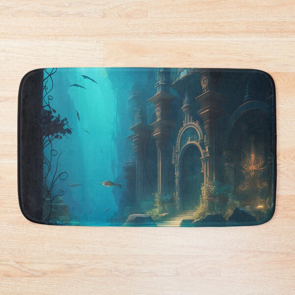 Item preview, The Lost City of Atlantis: A Digital Painting Depicting its Mysterious Fate designed and sold by oanaunciuleanu.