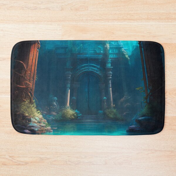 Item preview, The Lost City of Atlantis: A Digital Painting Depicting its Mysterious Fate designed and sold by oanaunciuleanu.