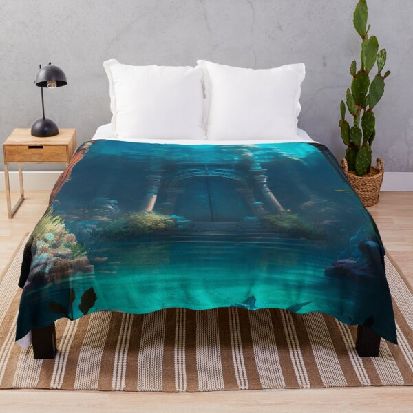 Item preview, The Lost City of Atlantis: A Digital Painting Depicting its Mysterious Fate designed and sold by oanaunciuleanu.