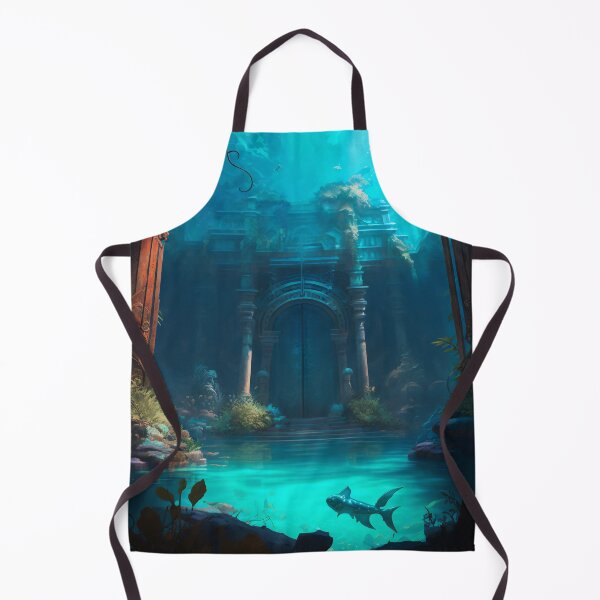 Item preview, The Lost City of Atlantis: A Digital Painting Depicting its Mysterious Fate designed and sold by oanaunciuleanu.
