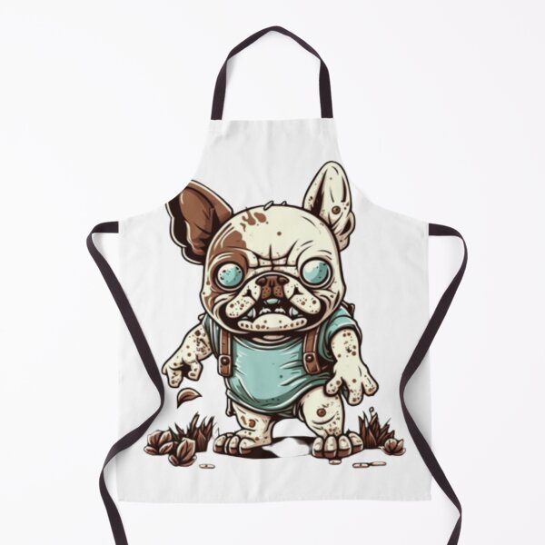 Item preview, Frenchie the Zombie French Bulldog designed and sold by PetsEnough.