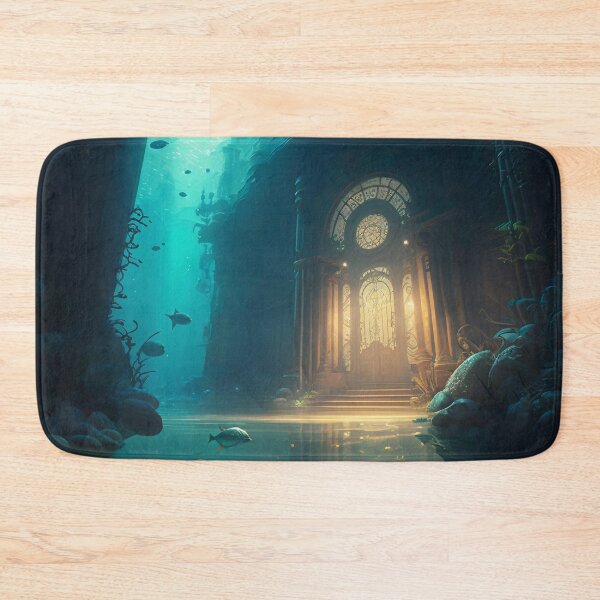 Item preview, The Lost City of Atlantis: A Digital Painting Depicting its Mysterious Fate designed and sold by oanaunciuleanu.