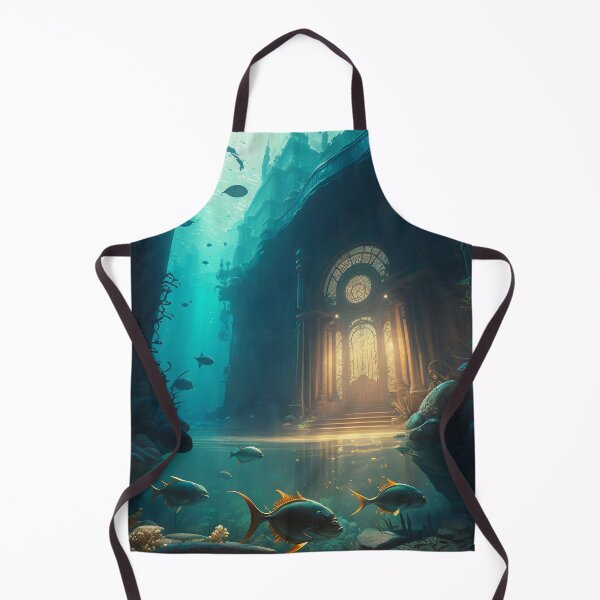 Item preview, The Lost City of Atlantis: A Digital Painting Depicting its Mysterious Fate designed and sold by oanaunciuleanu.