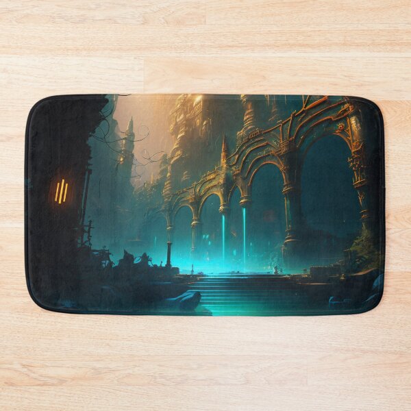Item preview, The Lost City of Atlantis: A Digital Painting Depicting its Mysterious Fate designed and sold by oanaunciuleanu.
