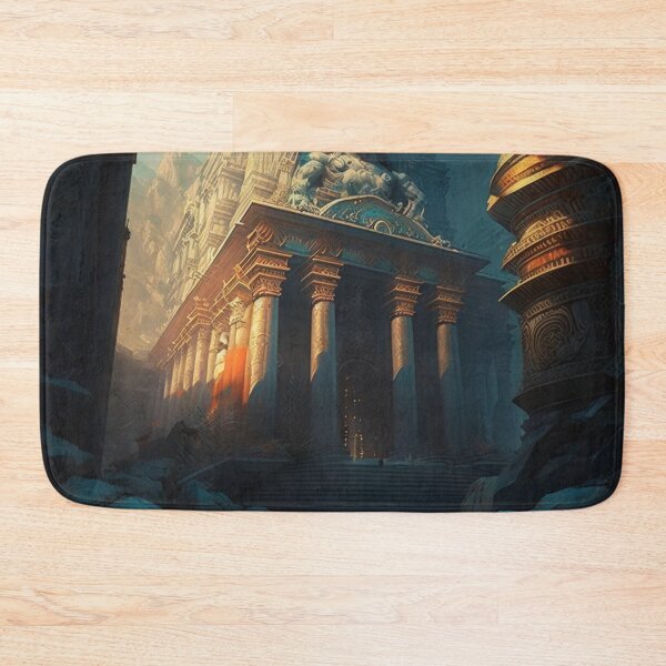 Item preview, The Lost City of Atlantis: A Digital Painting Depicting its Mysterious Fate designed and sold by oanaunciuleanu.