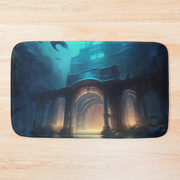 Item preview, The Lost City of Atlantis: A Digital Painting Depicting its Mysterious Fate designed and sold by oanaunciuleanu.