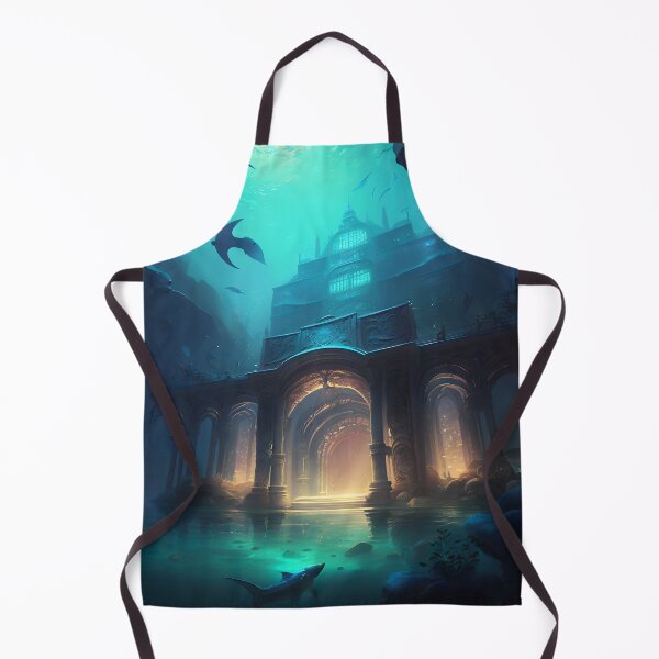 Item preview, The Lost City of Atlantis: A Digital Painting Depicting its Mysterious Fate designed and sold by oanaunciuleanu.