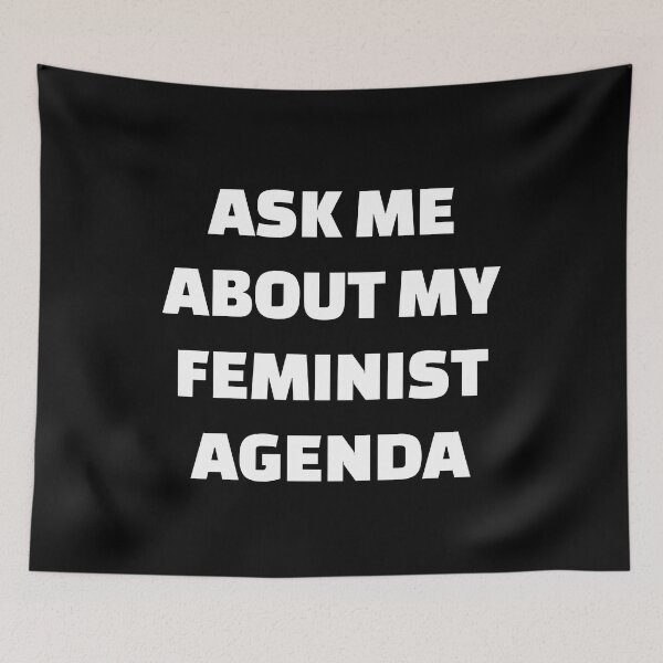 Item preview, Womens Day Quotes - Ask me about my feminist agenda designed and sold by Inspirationmotivation.