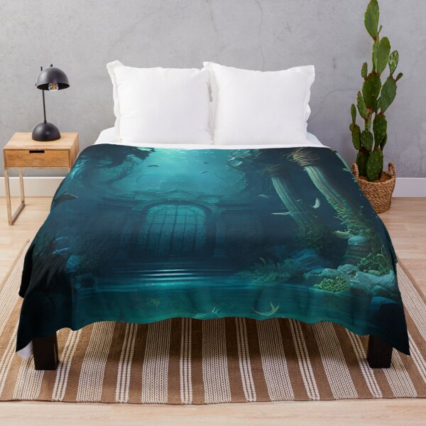 Item preview, The Lost City of Atlantis: A Digital Painting Depicting its Mysterious Fate designed and sold by oanaunciuleanu.
