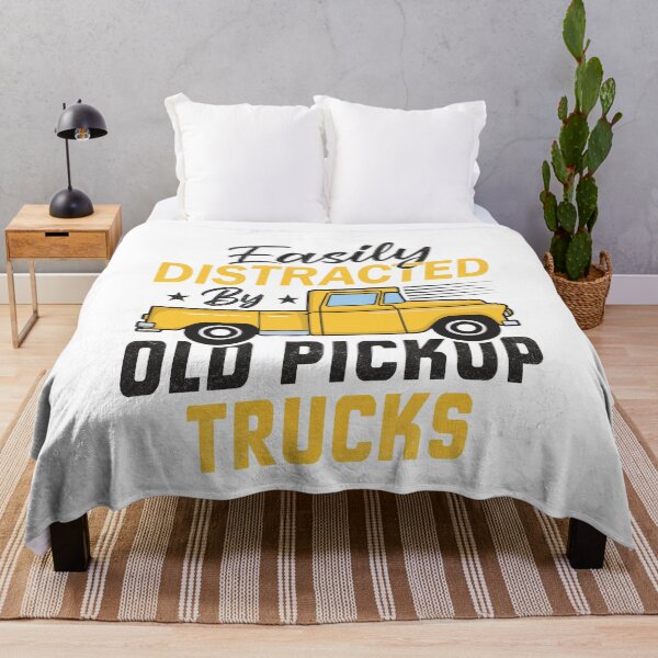 Item preview, Funny Easily Distracted By Old Pickup Trucks Classic Trucker designed and sold by Best Designer.