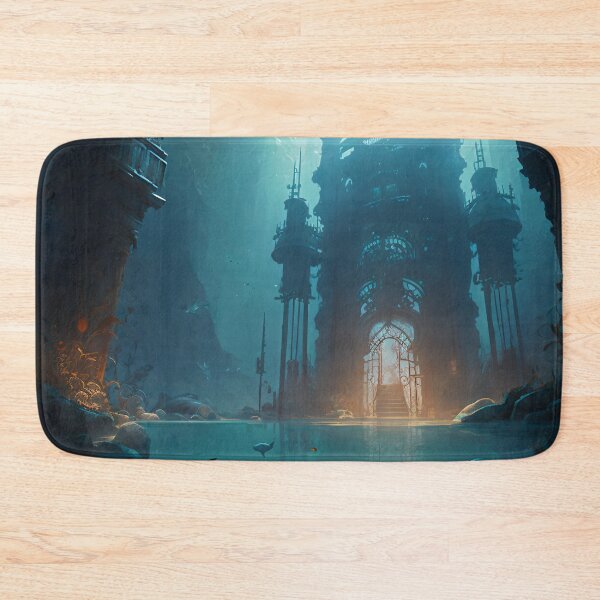 Item preview, The Lost City of Atlantis: A Digital Painting Depicting its Mysterious Fate designed and sold by oanaunciuleanu.