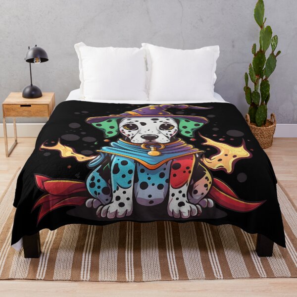 Item preview, Dalmatian Dog Wizard Witch Kawaii designed and sold by Leonardo Palumbo.