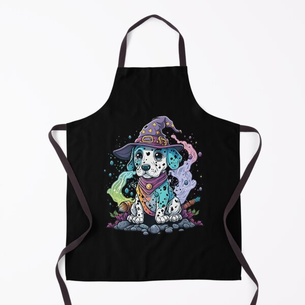 Item preview, Dalmatian Dog Wizard Witch Kawaii designed and sold by Leonardo Palumbo.