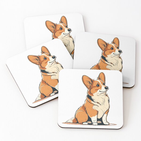Item preview, Corgi Cartoon Illustration designed and sold by Bill Skraps.