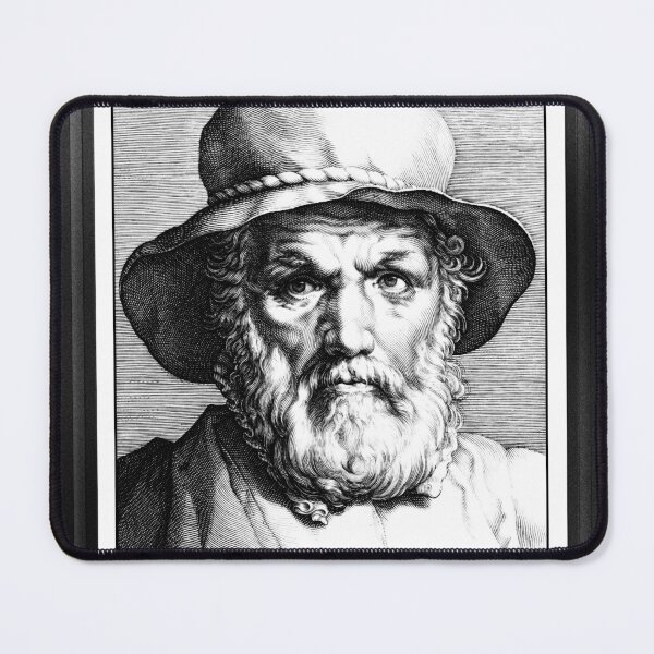 Item preview, Portret van Dirck Volckertsz Coornhert by Jan Harmensz Muller Remastered Xzendor7 Classical Art Old Masters Reproductions designed and sold by Xzendor7 Digital Art Creations.