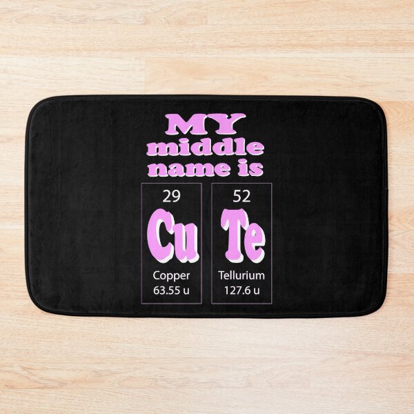 Item preview, my middle name is cute designed and sold by K0tK0tu.