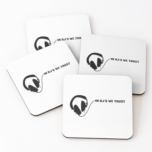 Item preview, IN DJ'S WE TRUST. BLACK. designed and sold by 5hertz.