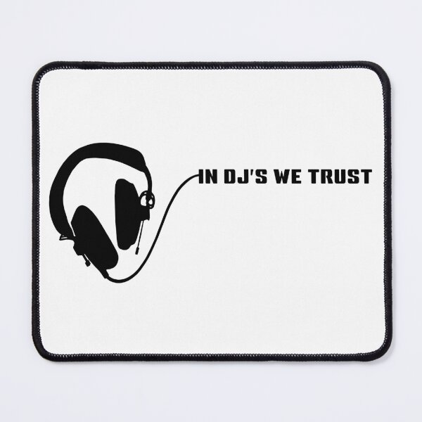 Item preview, IN DJ'S WE TRUST. BLACK. designed and sold by 5hertz.