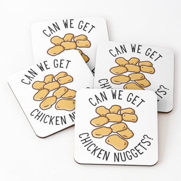 Item preview, Can we get chicken nuggets funny quote  designed and sold by P3113creates.