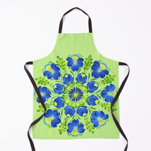 Item preview, Ukrainian art, Petrykivka, Ukrainian flowers, bright flowers print, floral print for printing designed and sold by Sunflower-7.