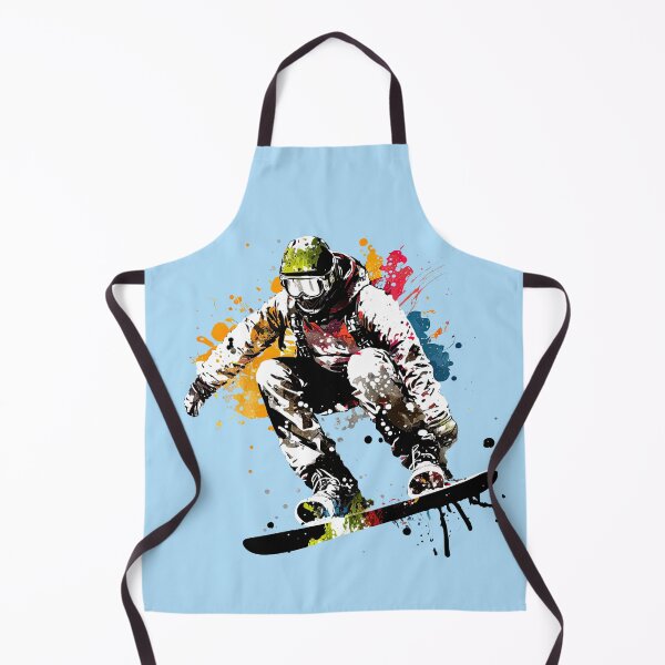 Item preview, Experience the Thrill of the Slopes with Our Snowboarder Print Apparel and Homeware Collection! designed and sold by ThePurpleMelon.