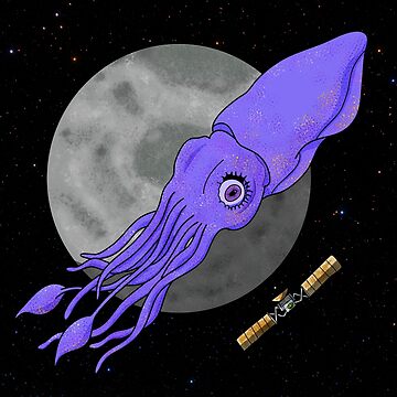 Artwork thumbnail, Space Kraken by Kimbwa