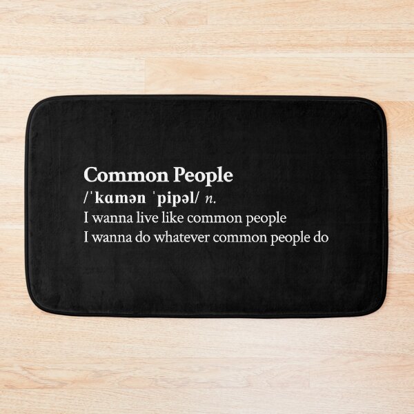Item preview, Pulp Aesthetic Rock Band Quote Lyrics Black designed and sold by StickTheSong.