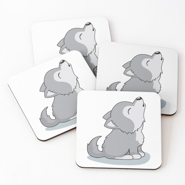 Item preview, A cute wolf designed and sold by A-B-H.