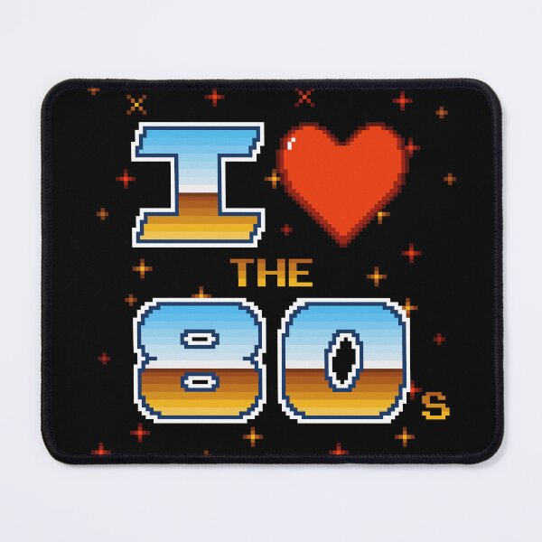 Item preview, I Love the 80s Retro Pixel Gamer designed and sold by pixeltogs.