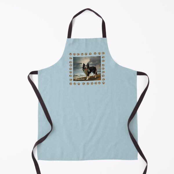 Item preview, BORDER COLLIES, AMERICAN DOG CULTURE, COLLIE DOG ON THE BEACH, PETS, ANIMALS designed and sold by classic car craze.