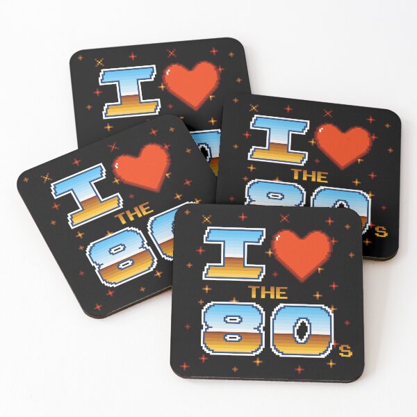 Item preview, I Love the 80s Retro Pixel Gamer designed and sold by pixeltogs.