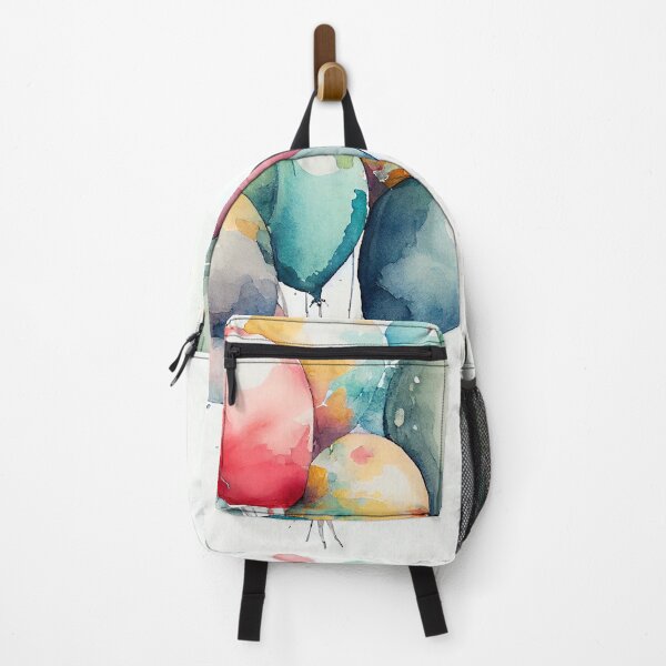Item preview, A Bunch of Balloons Watercolor Print, Nursery Wall Art designed and sold by Peek-Designs.